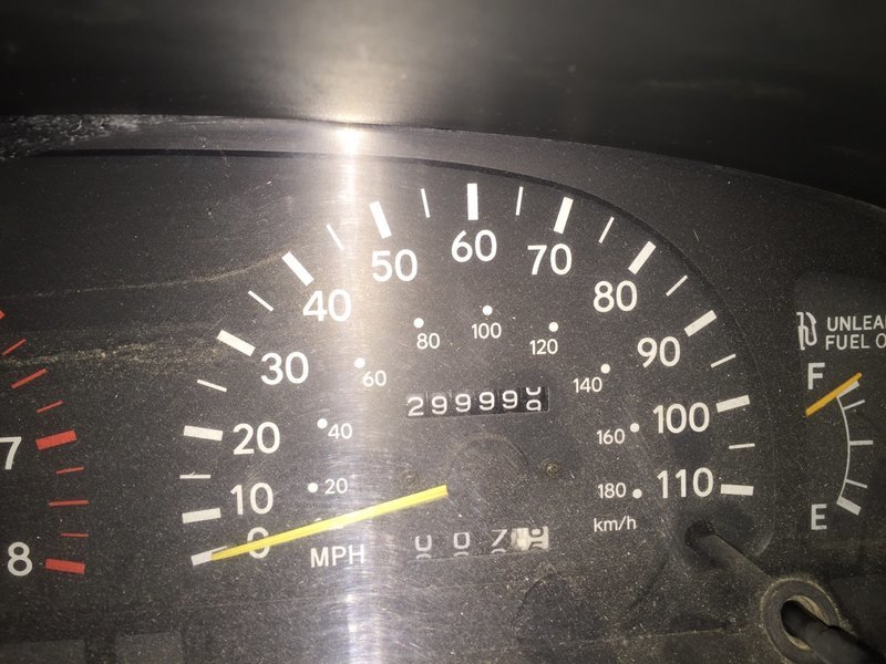 broken odometer