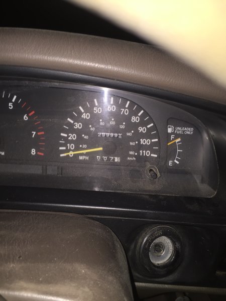 broken odometer