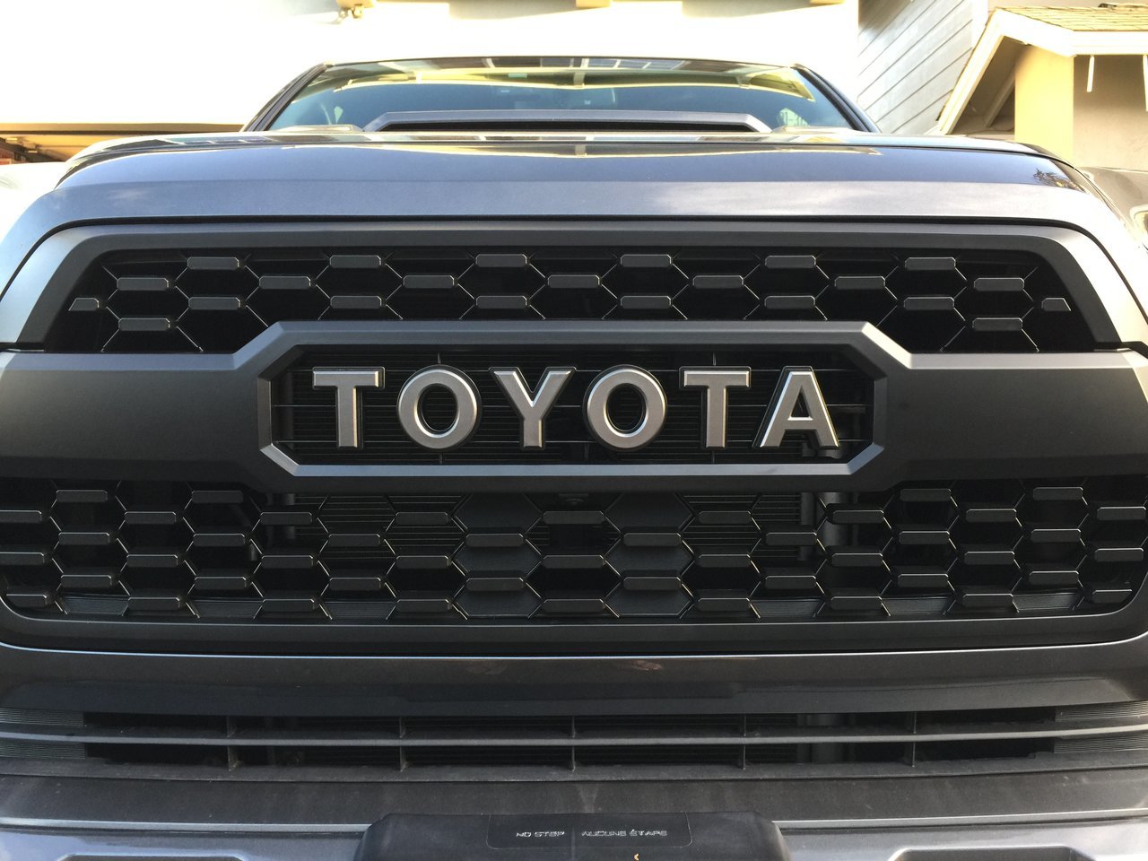 TRD Pro Grill with Front Camera World