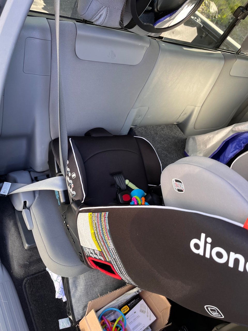 Forward facing car seat in single cab truck sale