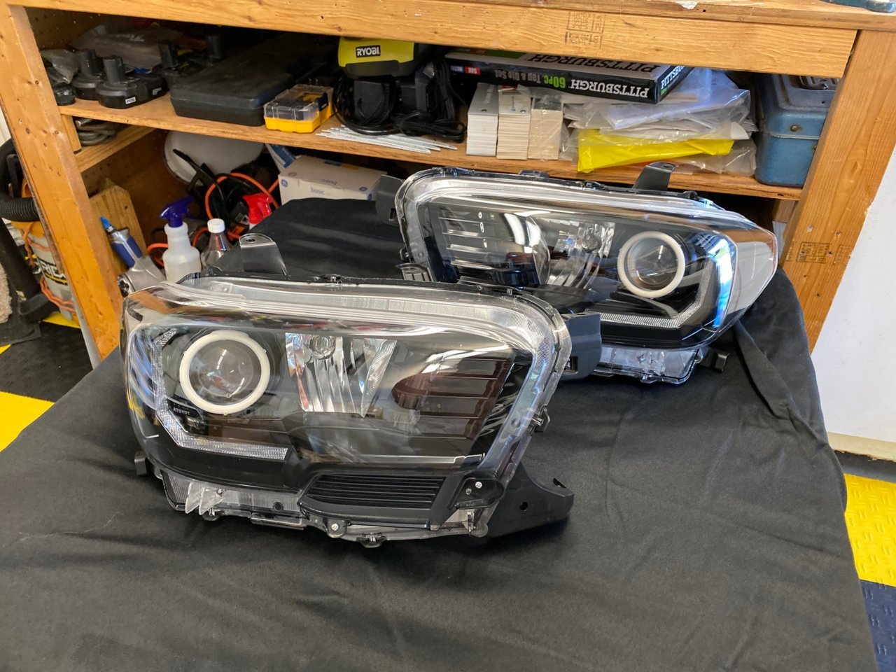 Custom Built Headlights | Tacoma World