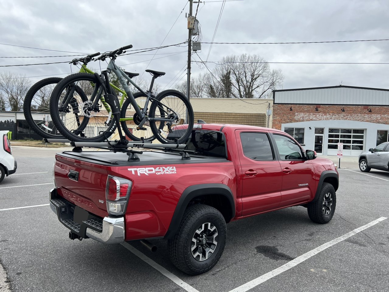 Roof Cargo Box on Bed Bars? | Tacoma World