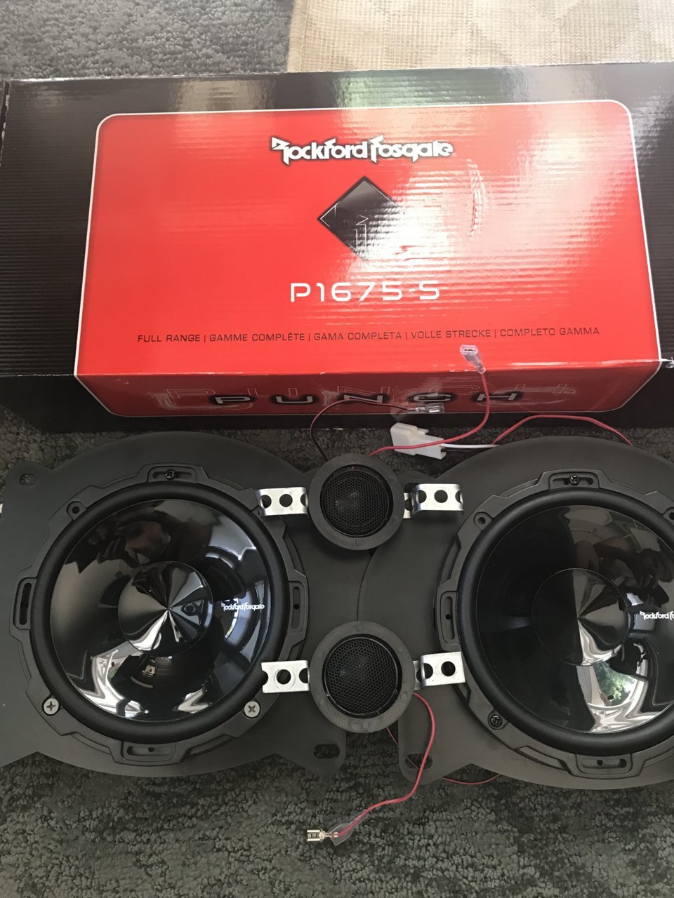 Rockford fosgate best sale punch p1675