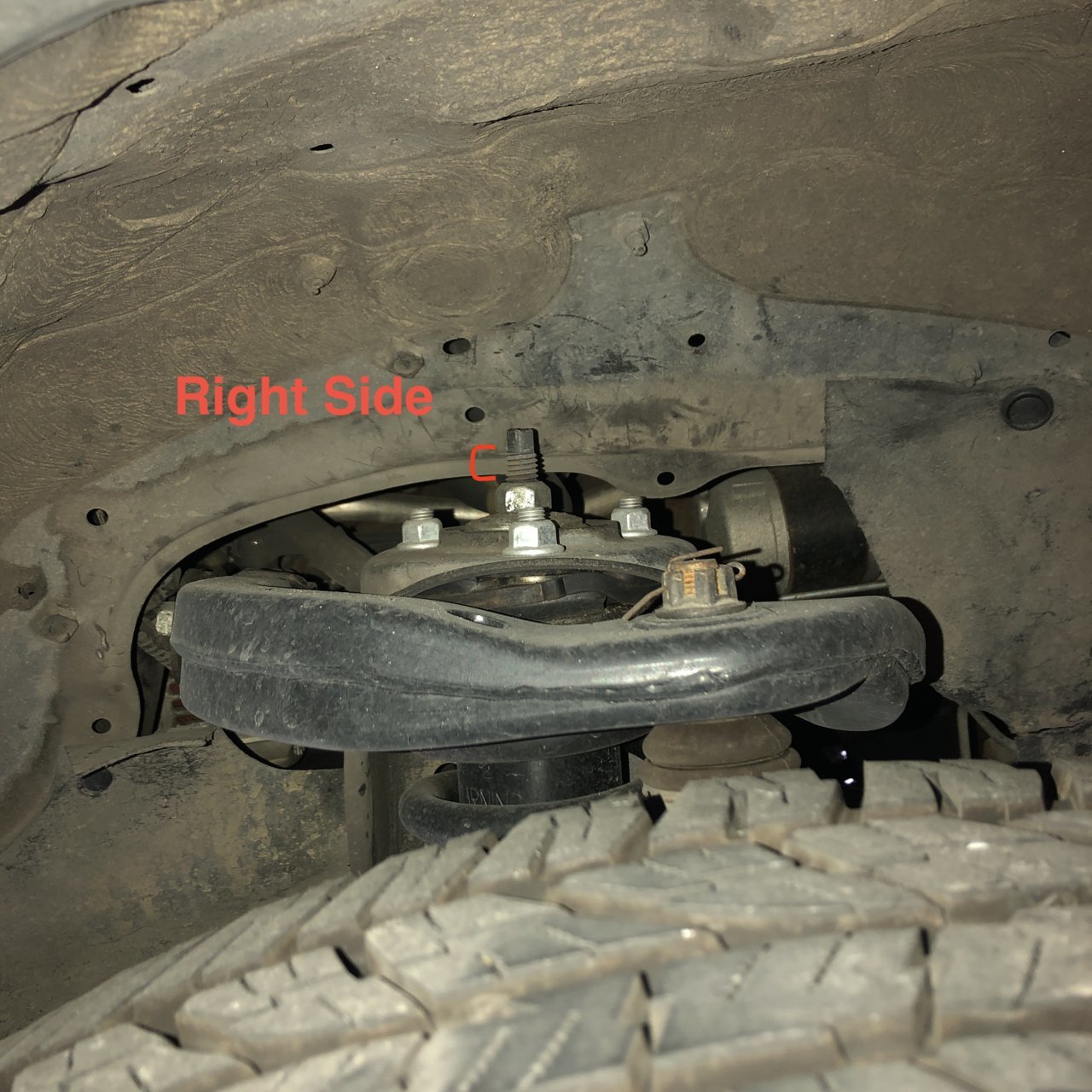 Request for torque spec: Top nut of strut | Tacoma World