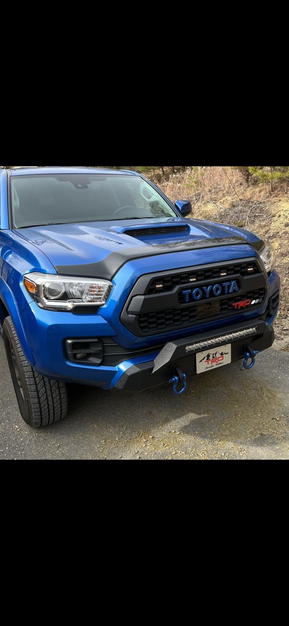 DV8 Front Bumper Fit With TRD Skid Plate?