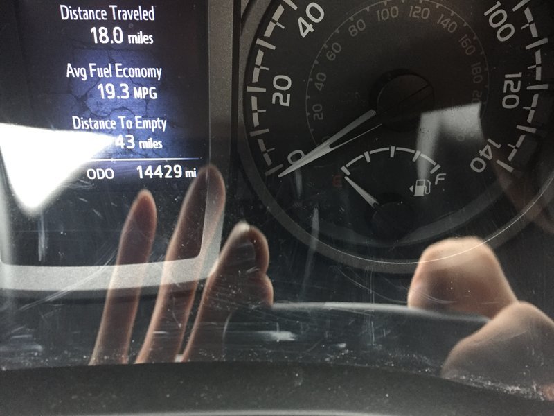 How To Clean Plastic Cover On Gauge Cluster with Meguiars Plastx #amaz