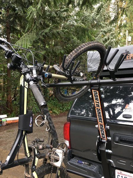 diy north shore bike rack