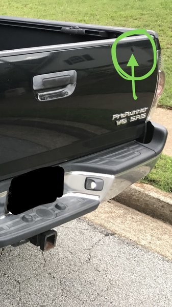 How To Remove Small Dent In Tailgate Tacoma World