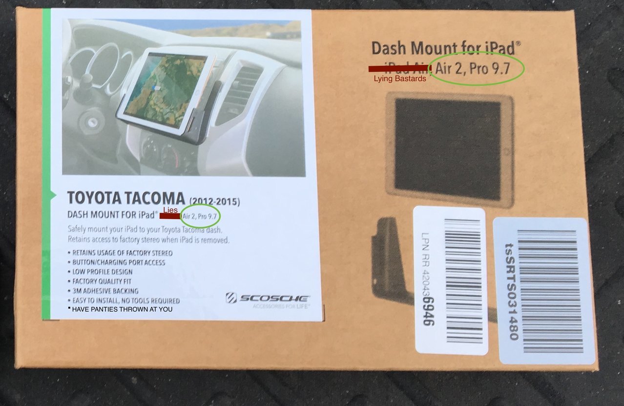 Scosche ipad dash deals mount