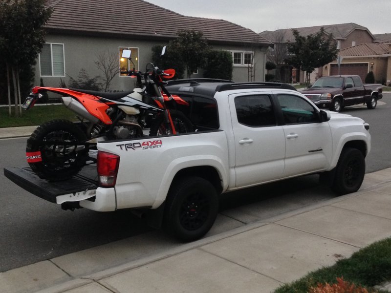 Tacoma on sale dirt bike