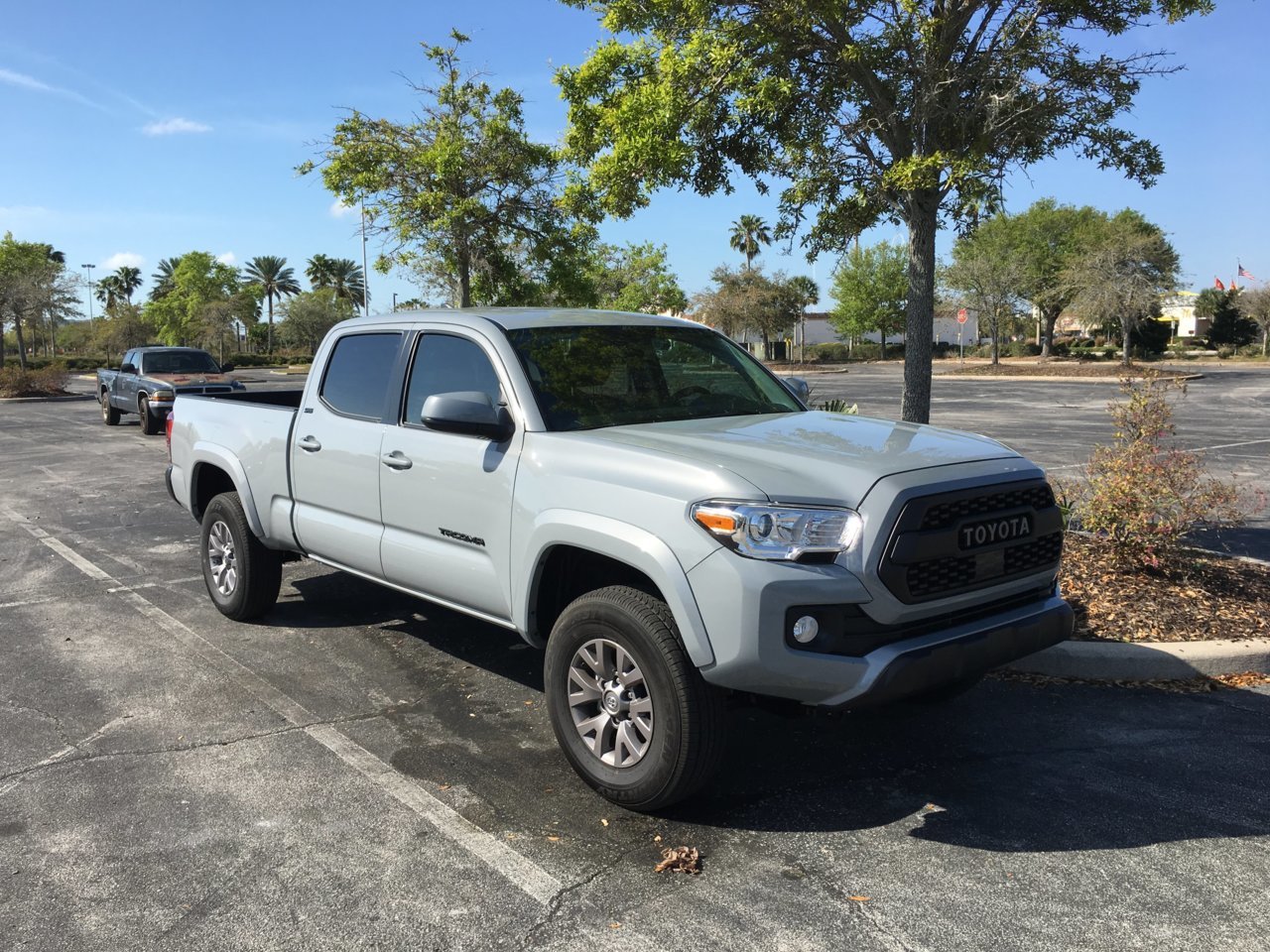 Used Toyota Tacoma Cement Grey