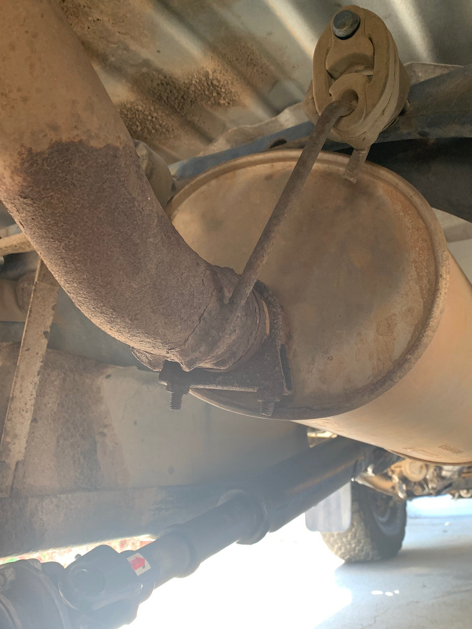 Muffler and deals tailpipe replacement