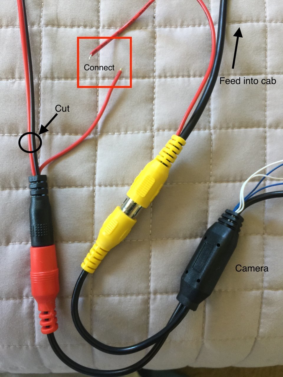 Front View Camera Connection - Car Solutions