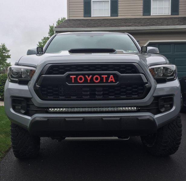 Trd Pro Grill Letters Tacoma World