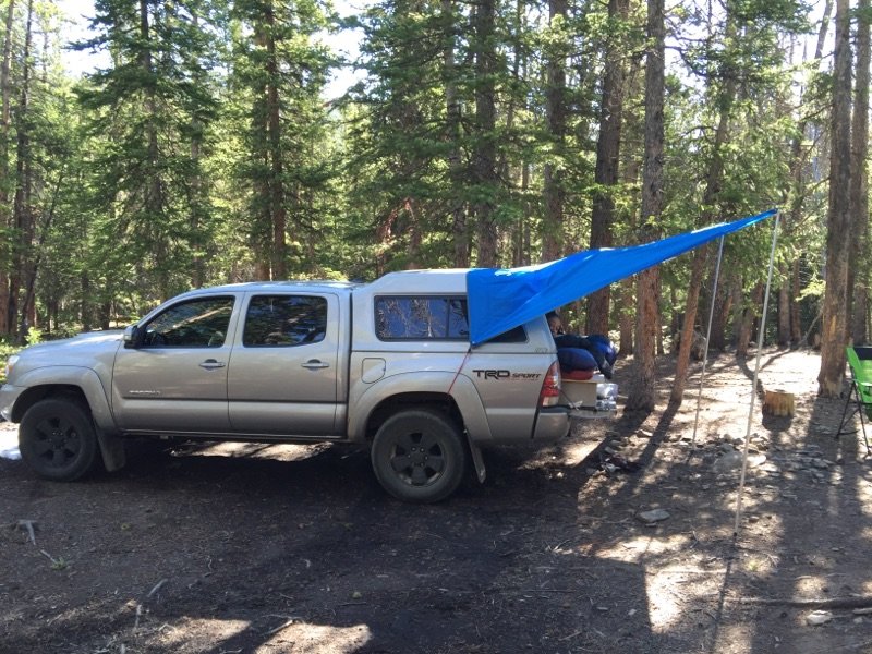 Short Bed sleeper/camper set up | Tacoma World