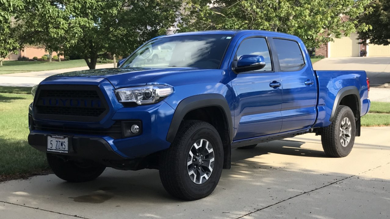 Debadged Tacoma - Before And After 