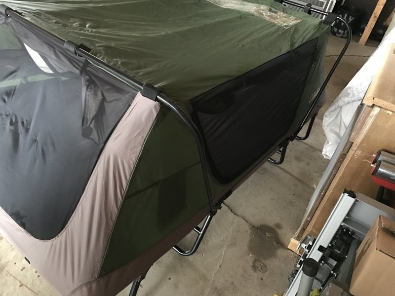 Cabelas cot tent double sale