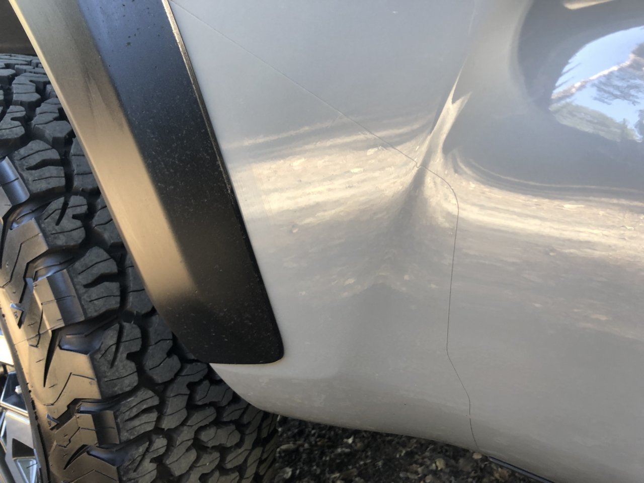 TRD OR Fender Flares Chewed Up