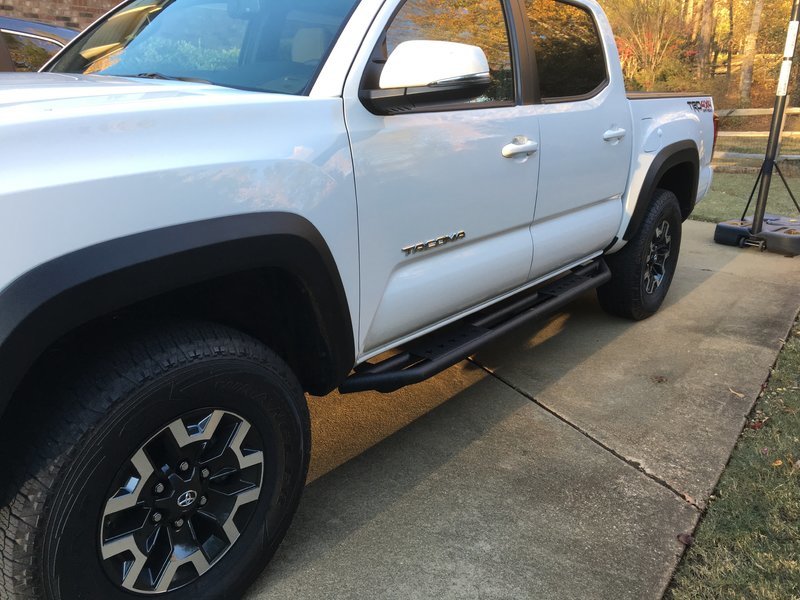 tacoma tyger running boards