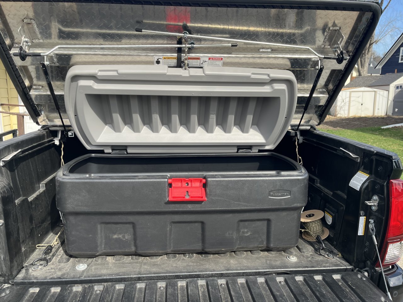 Storage Boxes In Bed Of Newtacoma 