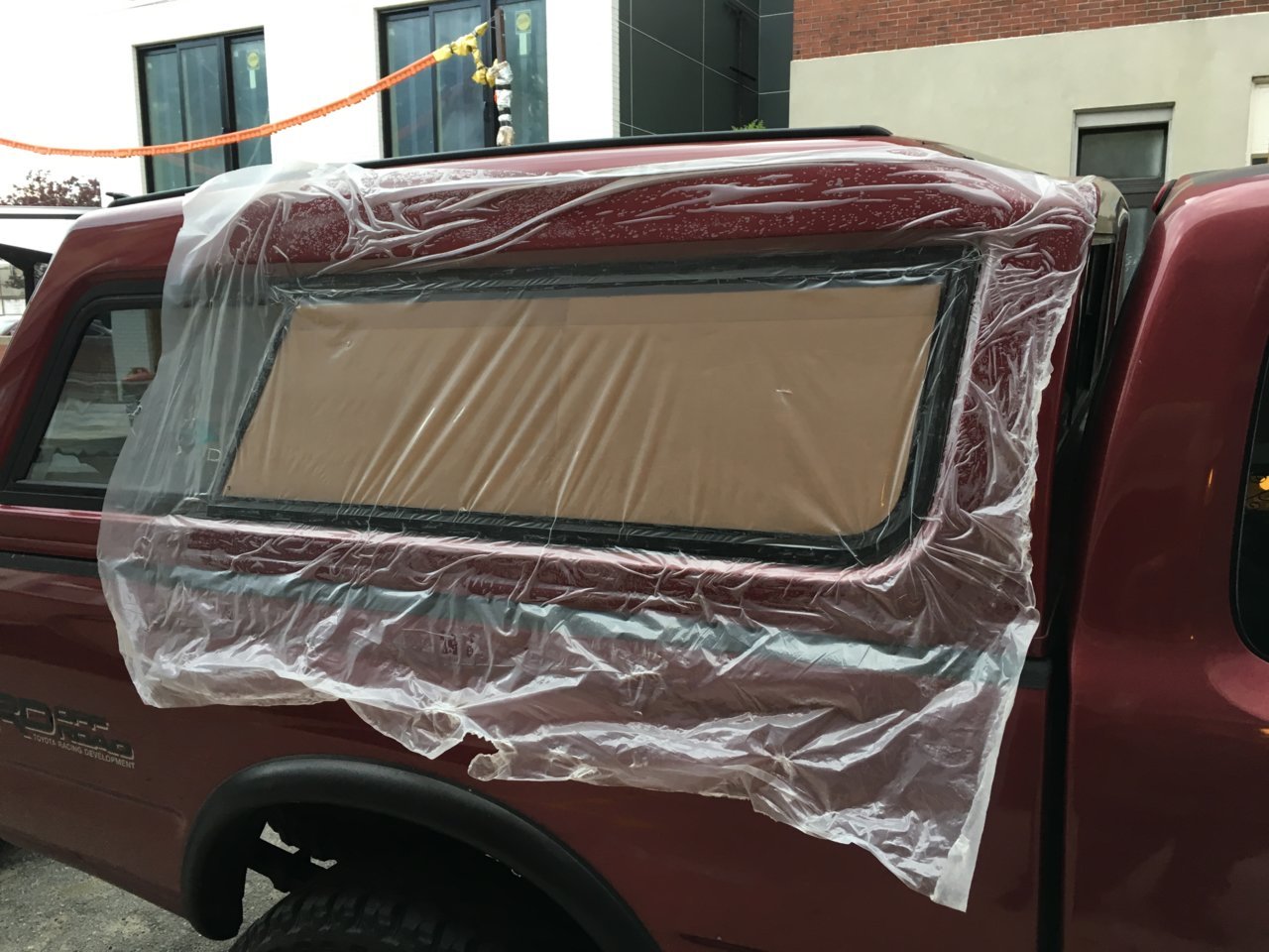 Camper shell window repair | Tacoma World