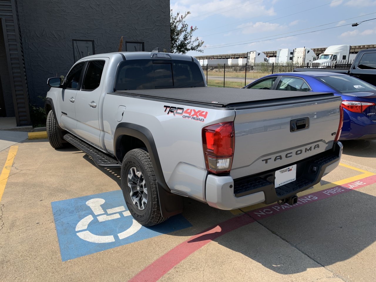 Cali Raised LED- 2005-2020 Toyota Tacoma Rock Sliders BOLT ON Sliders ...