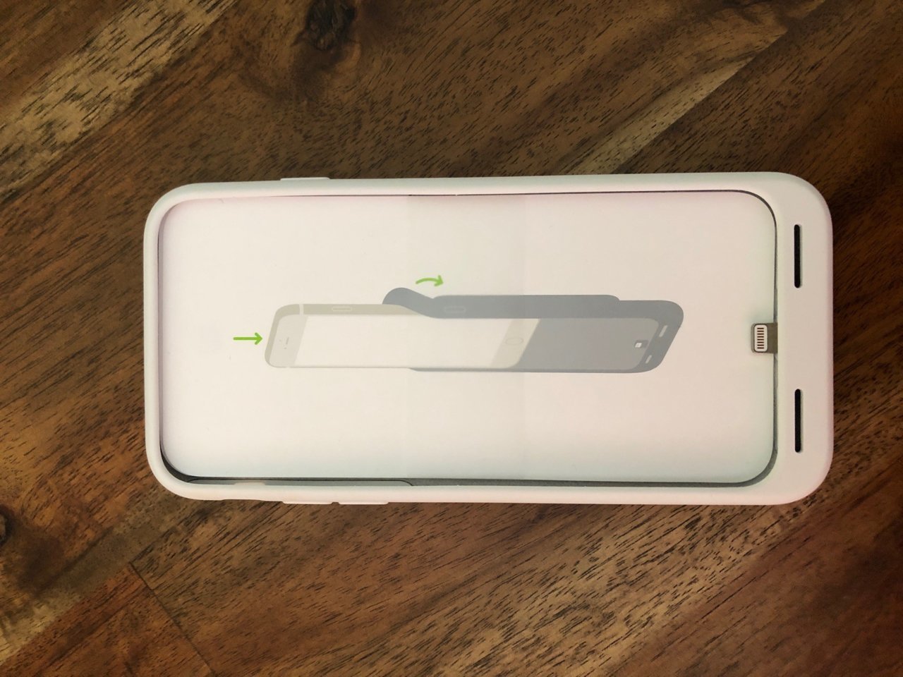 iPhone 8 White Charging Case Pic 1.jpg