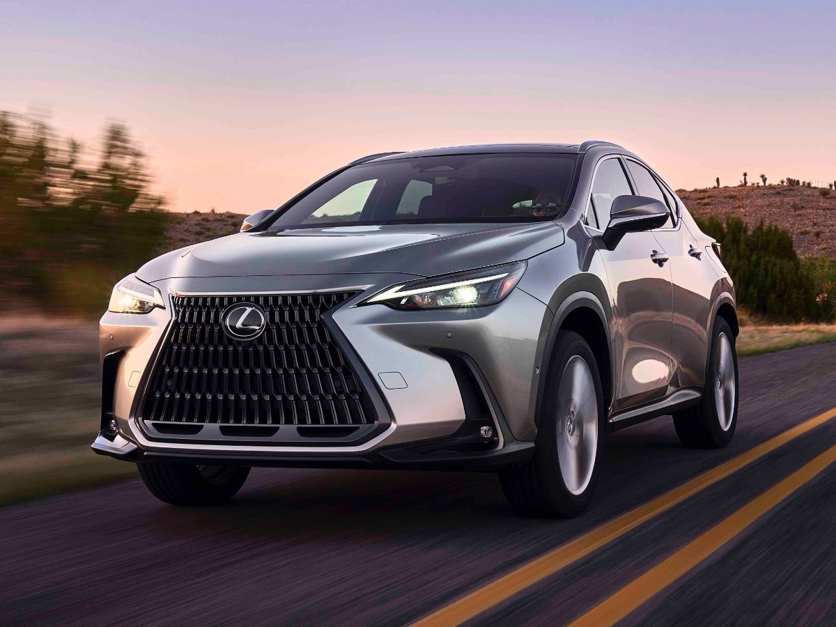 JDPA_2022 Lexus NX Gray Front Quarter Action.jpg