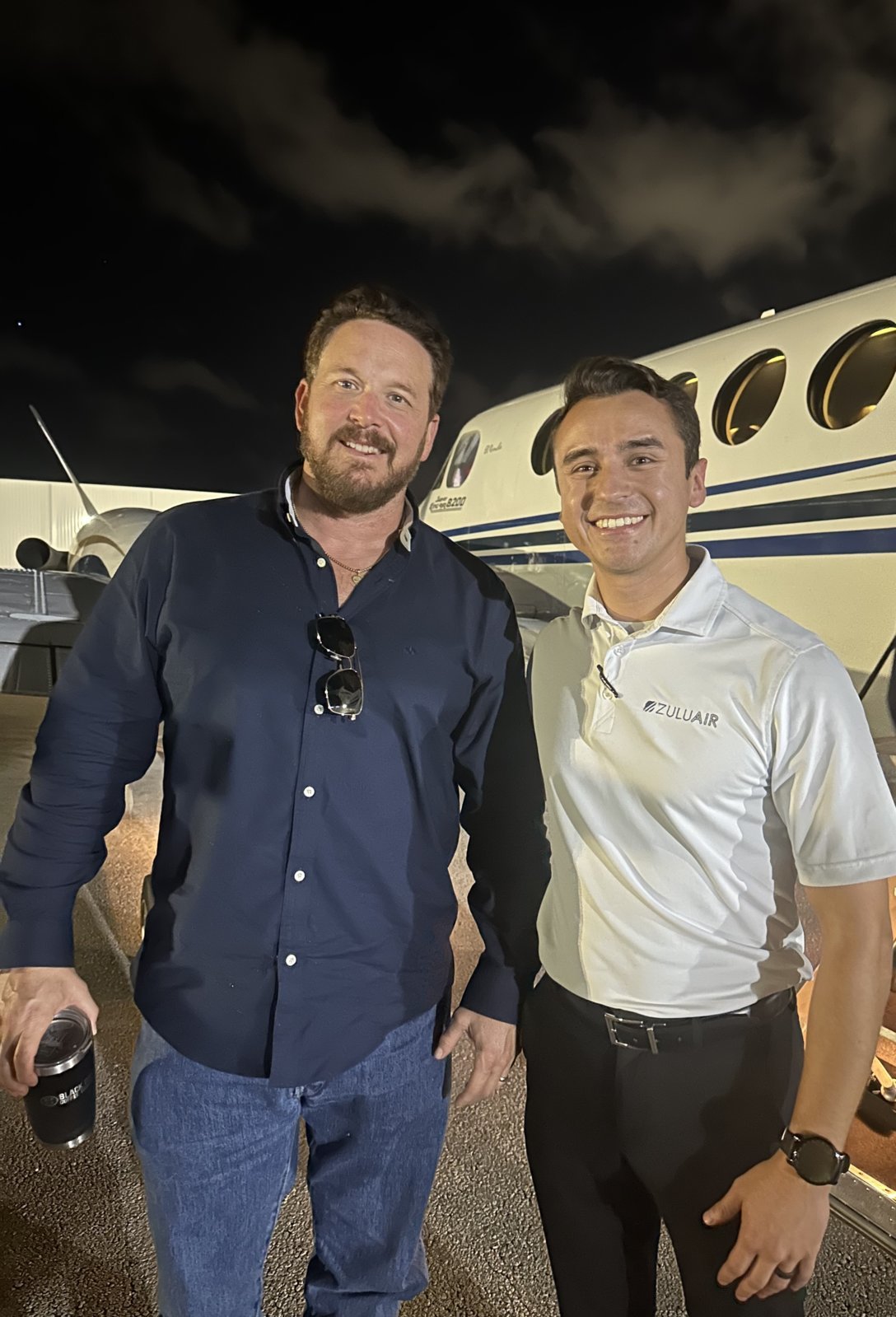 Jorge and passenger Cole Hauser.jpg