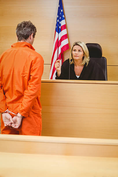 judge-and-criminal-speaking-in-front-of-the-american-flag-picture-id537971965.jpg