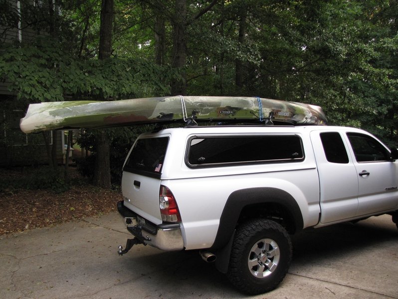 Most effective way to haul a canoe or kayak (no trailer)