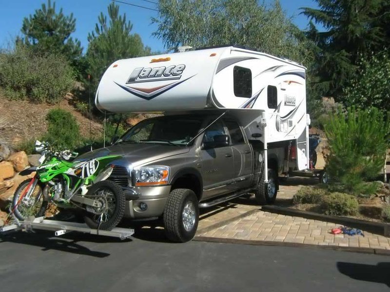 front of truck bike rack