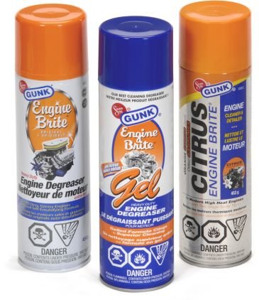 Gunk Engine Cleaner & Degeaser, Citrus, Multi-Surface - 32 fl oz