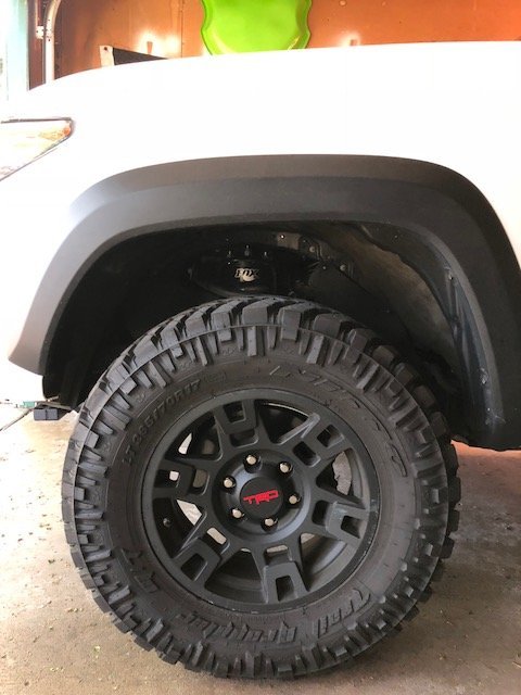 18 4runner Trd Pro Wheels Tires On 16 Trd Off Road Tacoma World