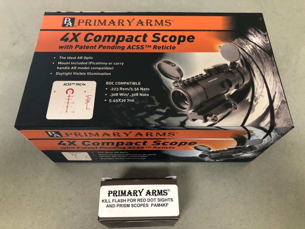 SOLD: FS Primary Arms 4X Compact Scope | Tacoma World