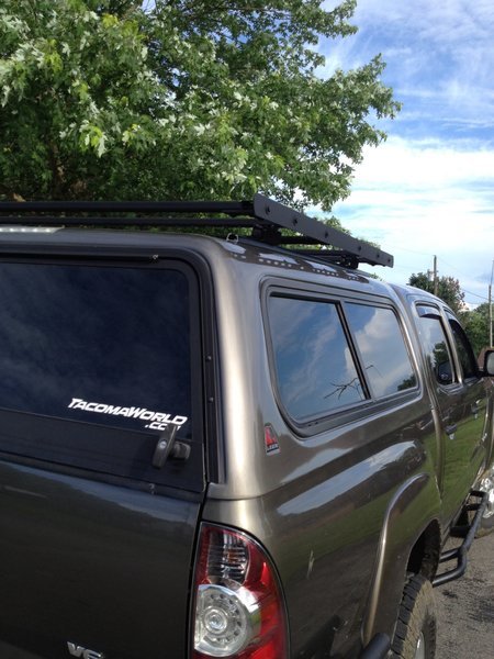 Diy camper discount shell roof rack