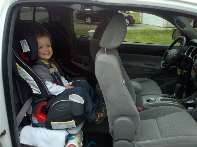 Which Infant Kids Car Seats F Tacoma, Toyota Tacoma Access Cab Car Seat Installation