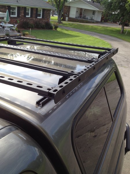 Diy unistrut roof discount rack