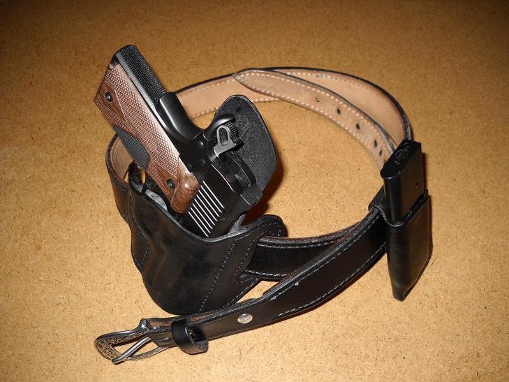 Lobo Gunbelt, Holster, Mag Pouch, and Kimber Ultra Carry II .45ACP.jpg
