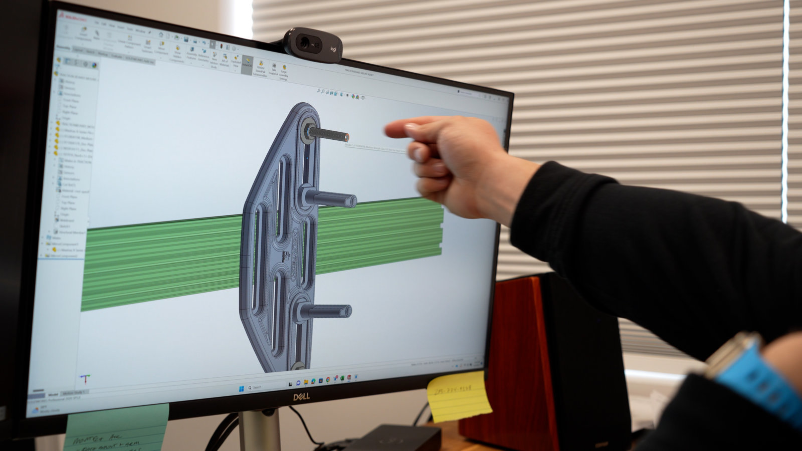 Matt Pointing at Mount on BAR in CAD.jpg