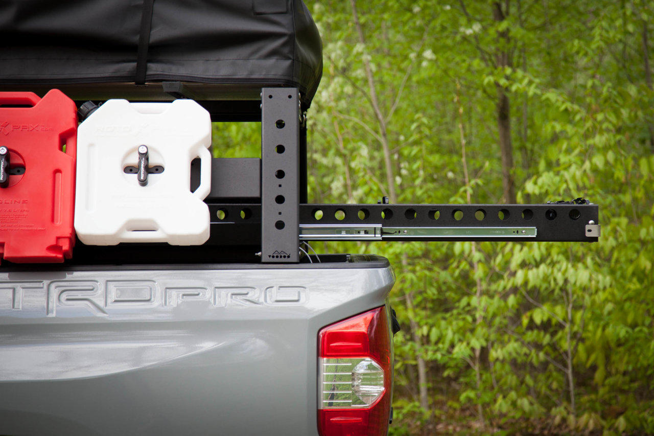 MAX Modular Outboard Bike Mounts — Max-Modular - Truck Bed Racks