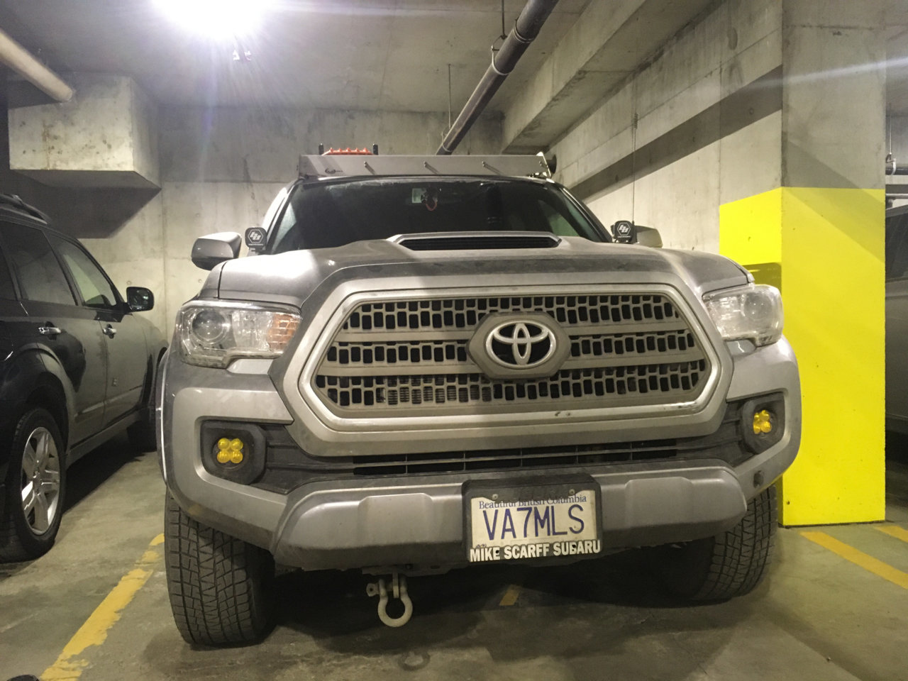 2009-Later Toyota Tacoma Front Demon Tow Hook Bracket with 3/4