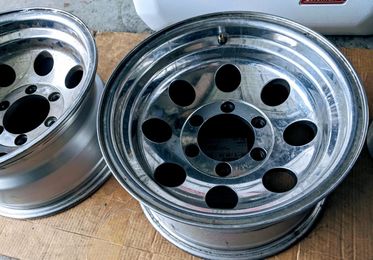 SOLD - Mickey Thompson Classic II 15x8 Wheels Set of 4 [Las Vegas ...