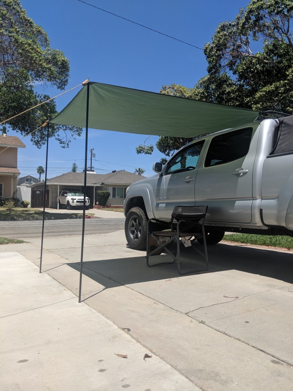 Show Me : DIY Truck Cap Awnings. | Page 2 | Tacoma World How To Store A Truck Cap Outside