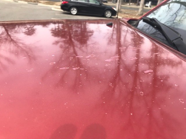 2013 Toyota Corolla clear coat seems to be peeling off. Started