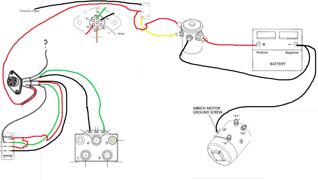 Warn Winch Cab Switch Install Question Tacoma World