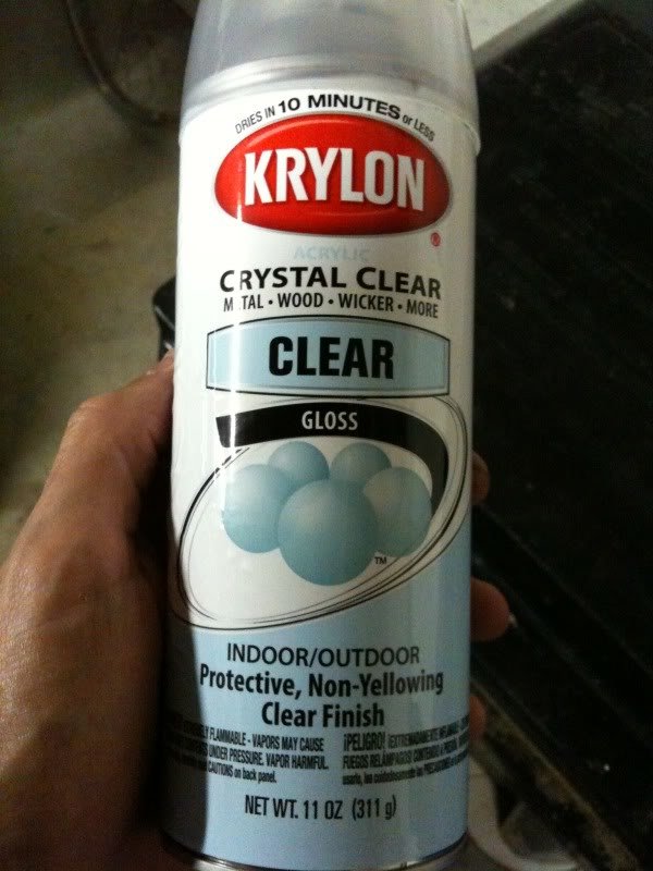 Acrylic Crystal Clear Gloss Spray