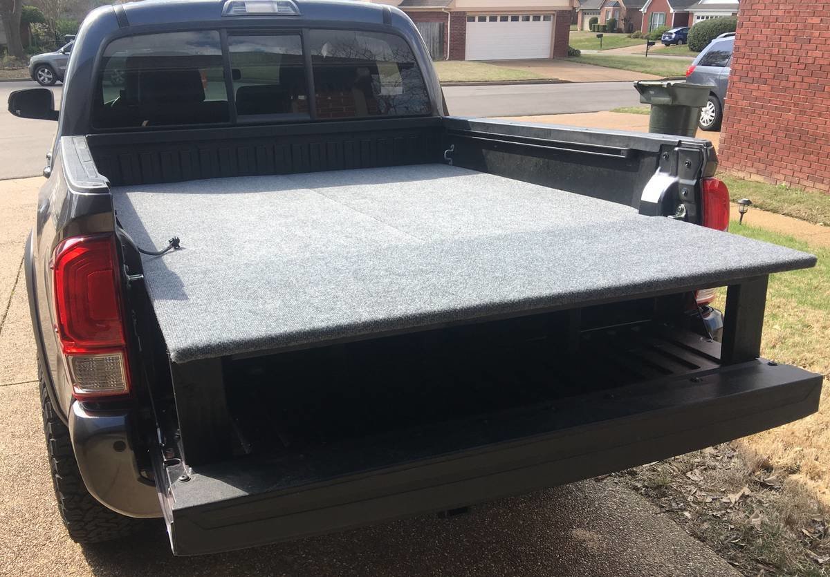 Custom Sleep Platform / Storage Riser Toyota Tacoma 2016-2018 | Tacoma