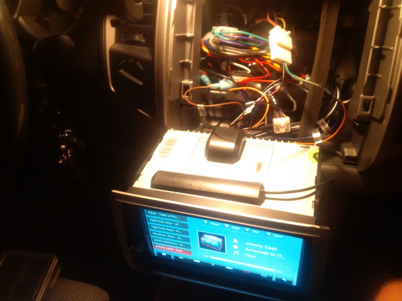 Pre stuffing in the dash.jpg