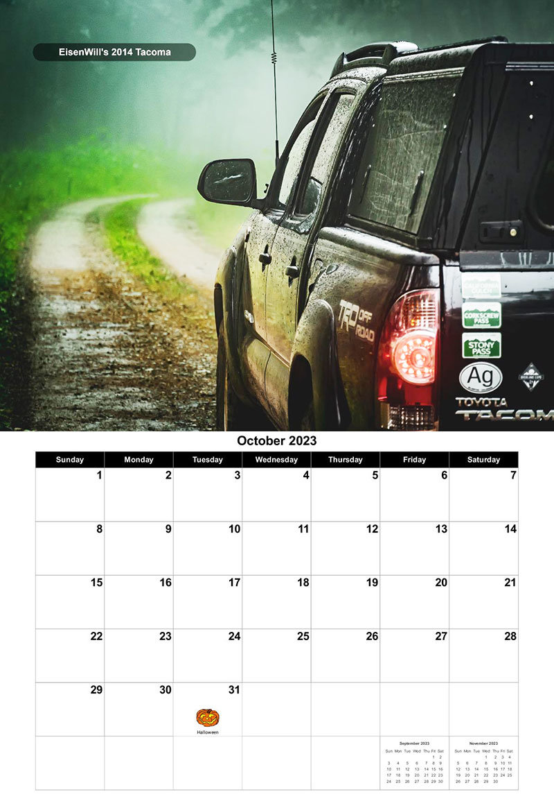 Create A Personalized Calendar For February 2024 Truck